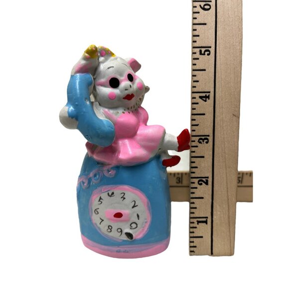 Phonemate Piggy Faux Timer, Bell with Box - Picture 3 of 10